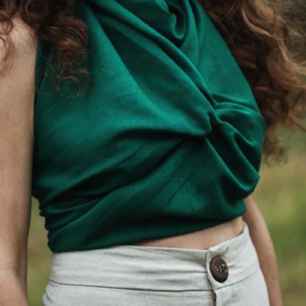 Tulum Verde Scarf - Picture 7 of 7